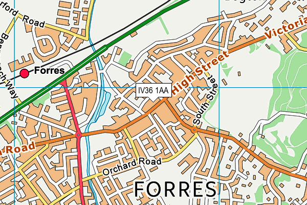 Map of FORRES DEVELOPMENTS LIMITED at district scale