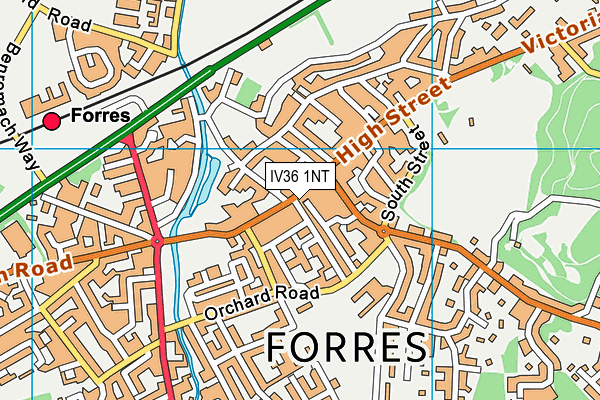 Map of CHINA EXPRESS (LIN) FORRES LTD at district scale