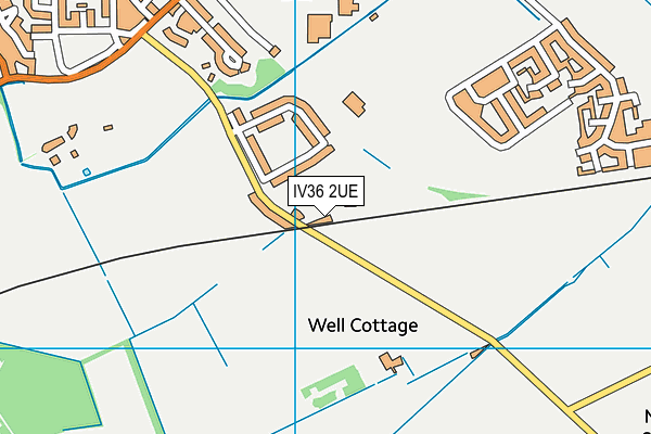 IV36 2UE map - OS VectorMap District (Ordnance Survey)