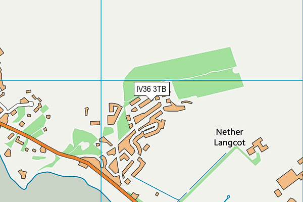 IV36 3TB map - OS VectorMap District (Ordnance Survey)