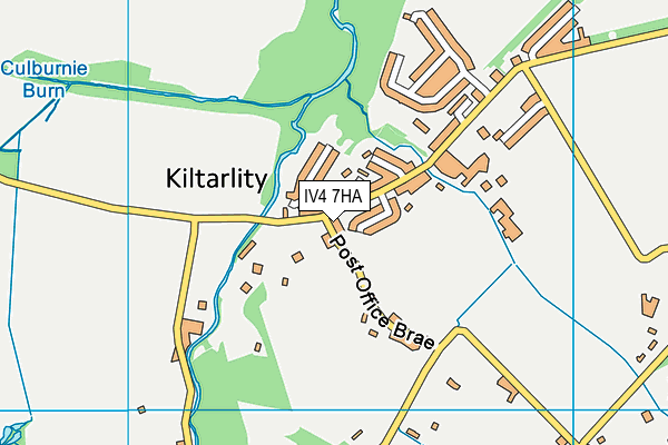 IV4 7HA map - OS VectorMap District (Ordnance Survey)