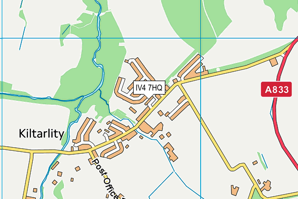 IV4 7HQ map - OS VectorMap District (Ordnance Survey)