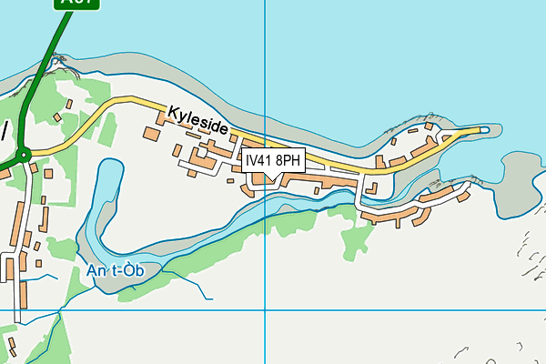 IV41 8PH map - OS VectorMap District (Ordnance Survey)