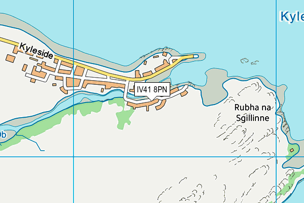 IV41 8PN map - OS VectorMap District (Ordnance Survey)