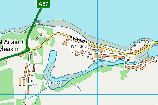 IV41 8PS map - OS VectorMap District (Ordnance Survey)