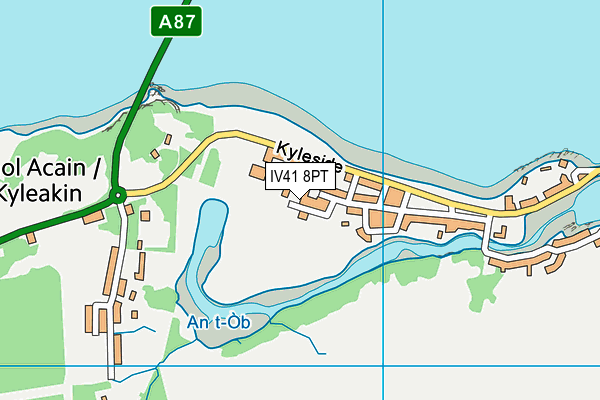 IV41 8PT map - OS VectorMap District (Ordnance Survey)