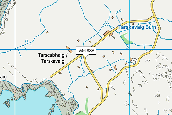 IV46 8SA map - OS VectorMap District (Ordnance Survey)