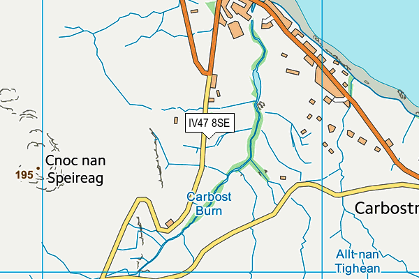 IV47 8SE map - OS VectorMap District (Ordnance Survey)