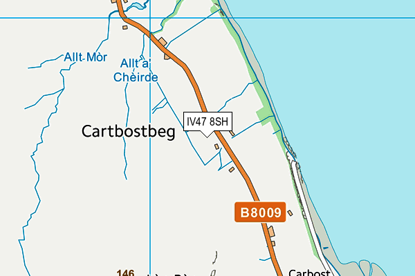 IV47 8SH map - OS VectorMap District (Ordnance Survey)