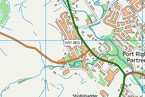 IV51 9EQ map - OS VectorMap District (Ordnance Survey)