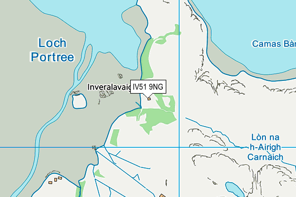 IV51 9NG map - OS VectorMap District (Ordnance Survey)