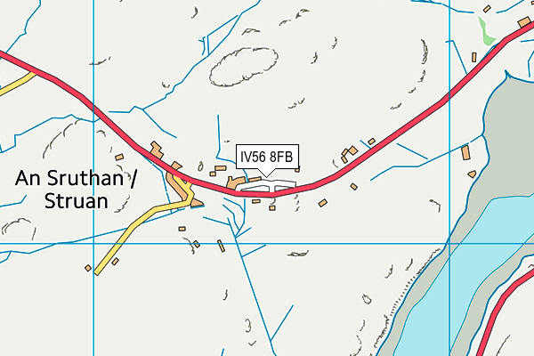 IV56 8FB map - OS VectorMap District (Ordnance Survey)