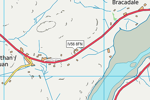 IV56 8FN map - OS VectorMap District (Ordnance Survey)