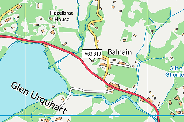 IV63 6TJ map - OS VectorMap District (Ordnance Survey)