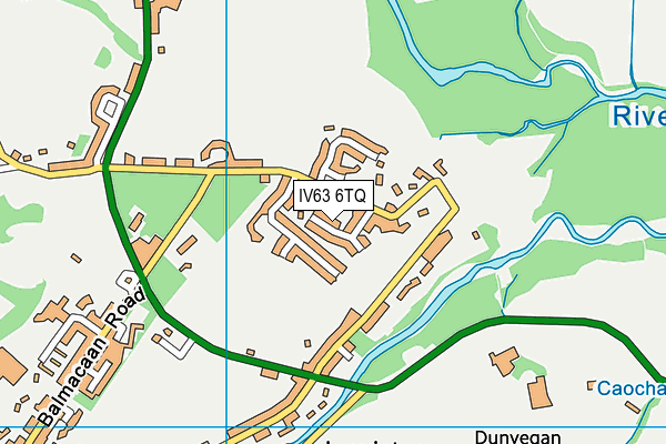 IV63 6TQ map - OS VectorMap District (Ordnance Survey)