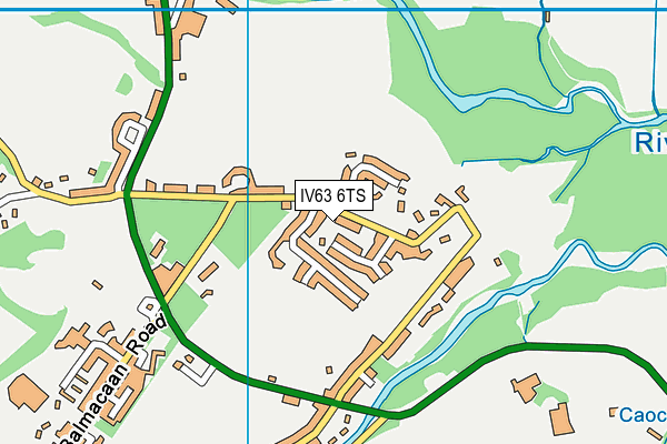 IV63 6TS map - OS VectorMap District (Ordnance Survey)