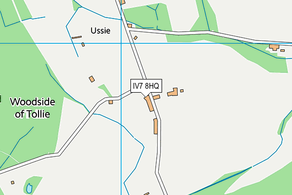 IV7 8HQ map - OS VectorMap District (Ordnance Survey)