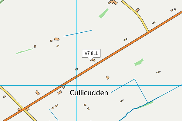 IV7 8LL map - OS VectorMap District (Ordnance Survey)