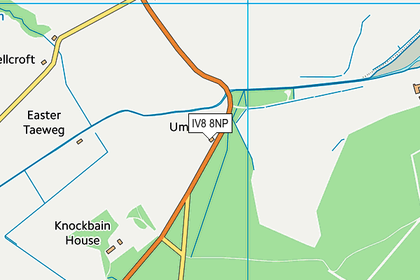 IV8 8NP map - OS VectorMap District (Ordnance Survey)