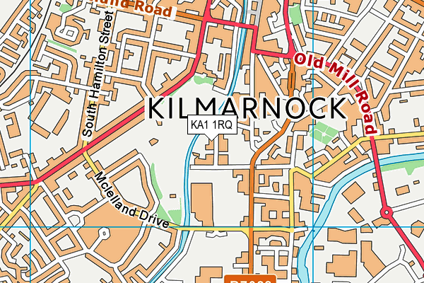 KA1 1RQ map - OS VectorMap District (Ordnance Survey)