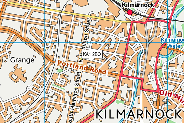 KA1 2BQ map - OS VectorMap District (Ordnance Survey)