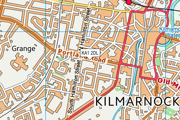 KA1 2DL map - OS VectorMap District (Ordnance Survey)