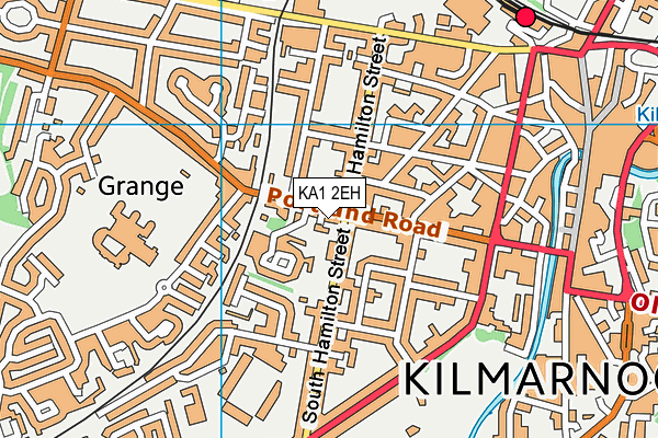 KA1 2EH map - OS VectorMap District (Ordnance Survey)