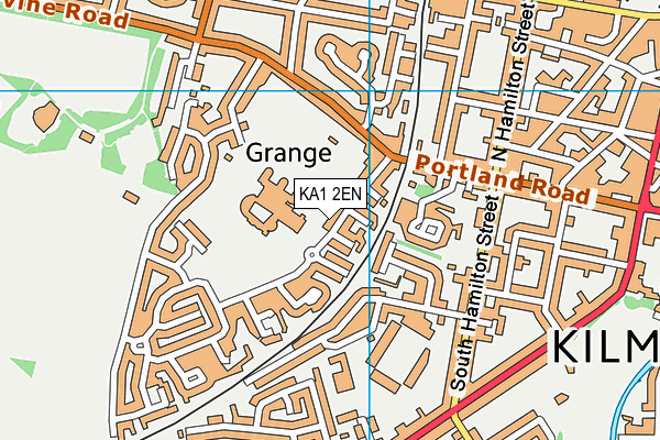 KA1 2EN map - OS VectorMap District (Ordnance Survey)