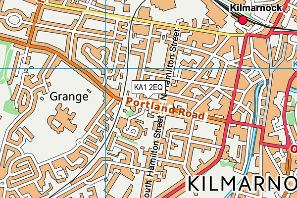 KA1 2EQ map - OS VectorMap District (Ordnance Survey)