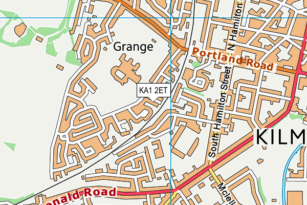 KA1 2ET map - OS VectorMap District (Ordnance Survey)