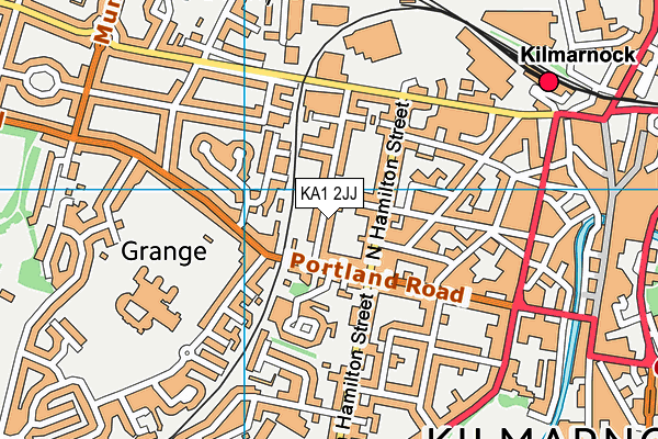 KA1 2JJ map - OS VectorMap District (Ordnance Survey)