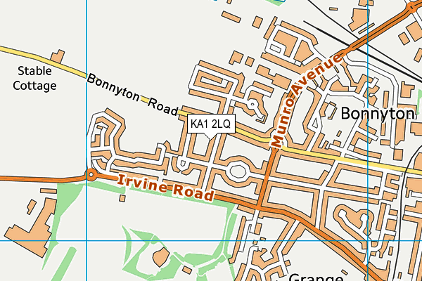 KA1 2LQ map - OS VectorMap District (Ordnance Survey)