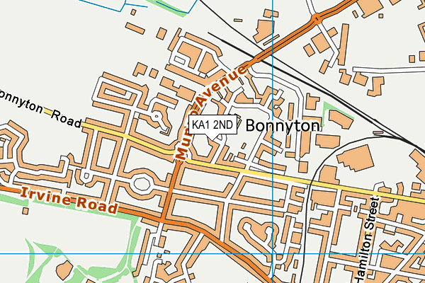 KA1 2ND map - OS VectorMap District (Ordnance Survey)