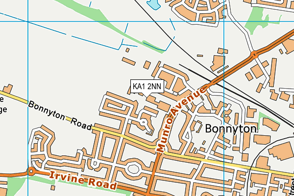 KA1 2NN map - OS VectorMap District (Ordnance Survey)