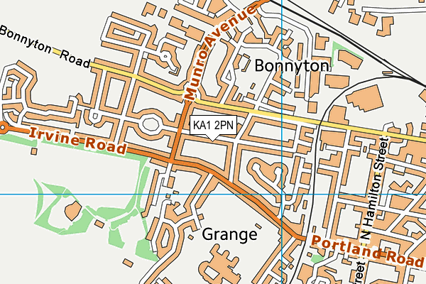 KA1 2PN map - OS VectorMap District (Ordnance Survey)