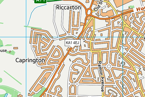 KA1 4EJ map - OS VectorMap District (Ordnance Survey)