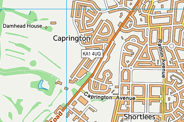 KA1 4UQ map - OS VectorMap District (Ordnance Survey)