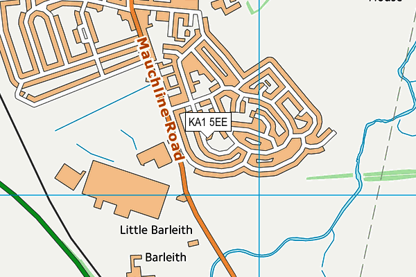 Map of J&S MOTORS (AYRSHIRE) LIMITED at district scale