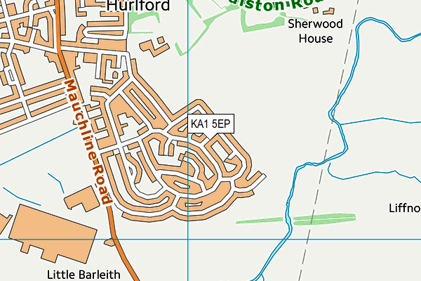 KA1 5EP map - OS VectorMap District (Ordnance Survey)