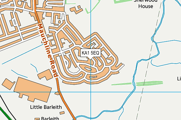 KA1 5EQ map - OS VectorMap District (Ordnance Survey)