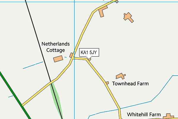 KA1 5JY map - OS VectorMap District (Ordnance Survey)