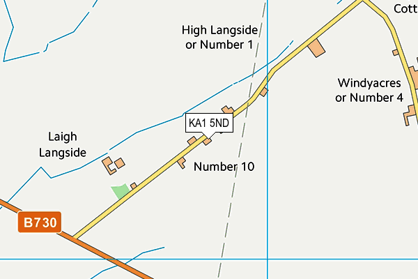 KA1 5ND map - OS VectorMap District (Ordnance Survey)
