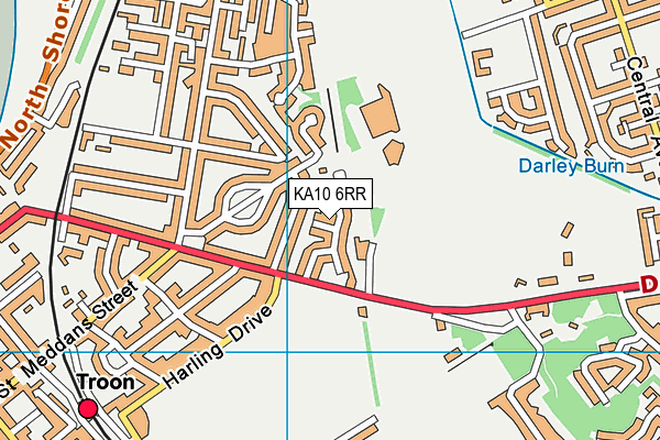 Map of JACK NICOLSON ACCESS LTD at district scale