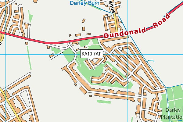 Map of KILMARDINNY 74 LIMITED at district scale