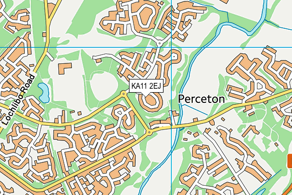 KA11 2EJ map - OS VectorMap District (Ordnance Survey)