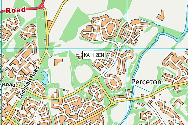 KA11 2EN map - OS VectorMap District (Ordnance Survey)