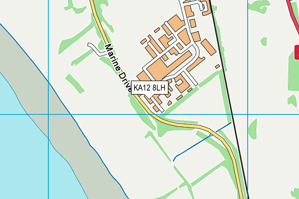 Map of DAIN ART IRON LTD at district scale