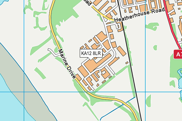 Map of WHITEHIRST KILWINNING LIMITED at district scale