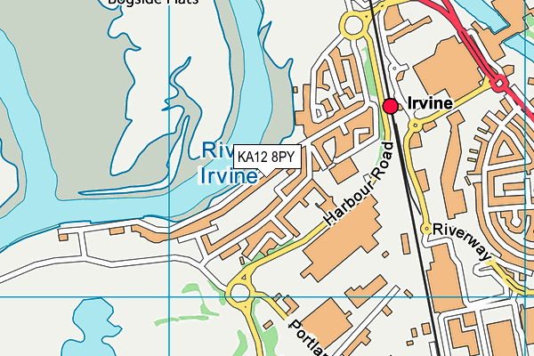 Map of HARBOUR LIGHTS IRVINE LIMITED at district scale