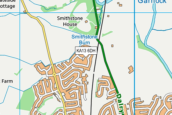 Map of STEVEN DAVIS ROOFING LTD at district scale